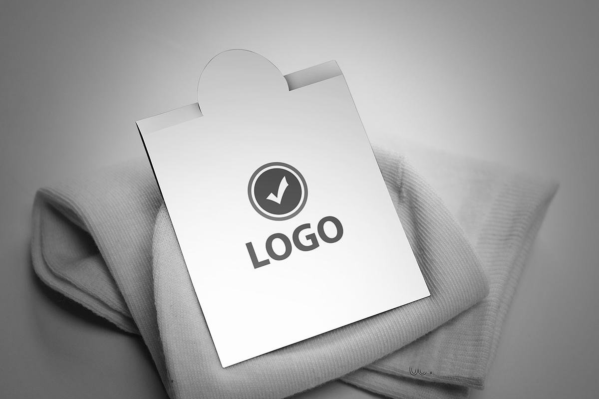 Clothing Tag Mockup – Realistic Apparel Label Tag Mockup for Branding